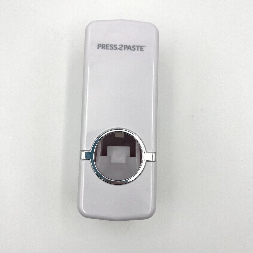 Press 2 Paste Hands Free Automatic Toothpaste Dispenser New Open Box